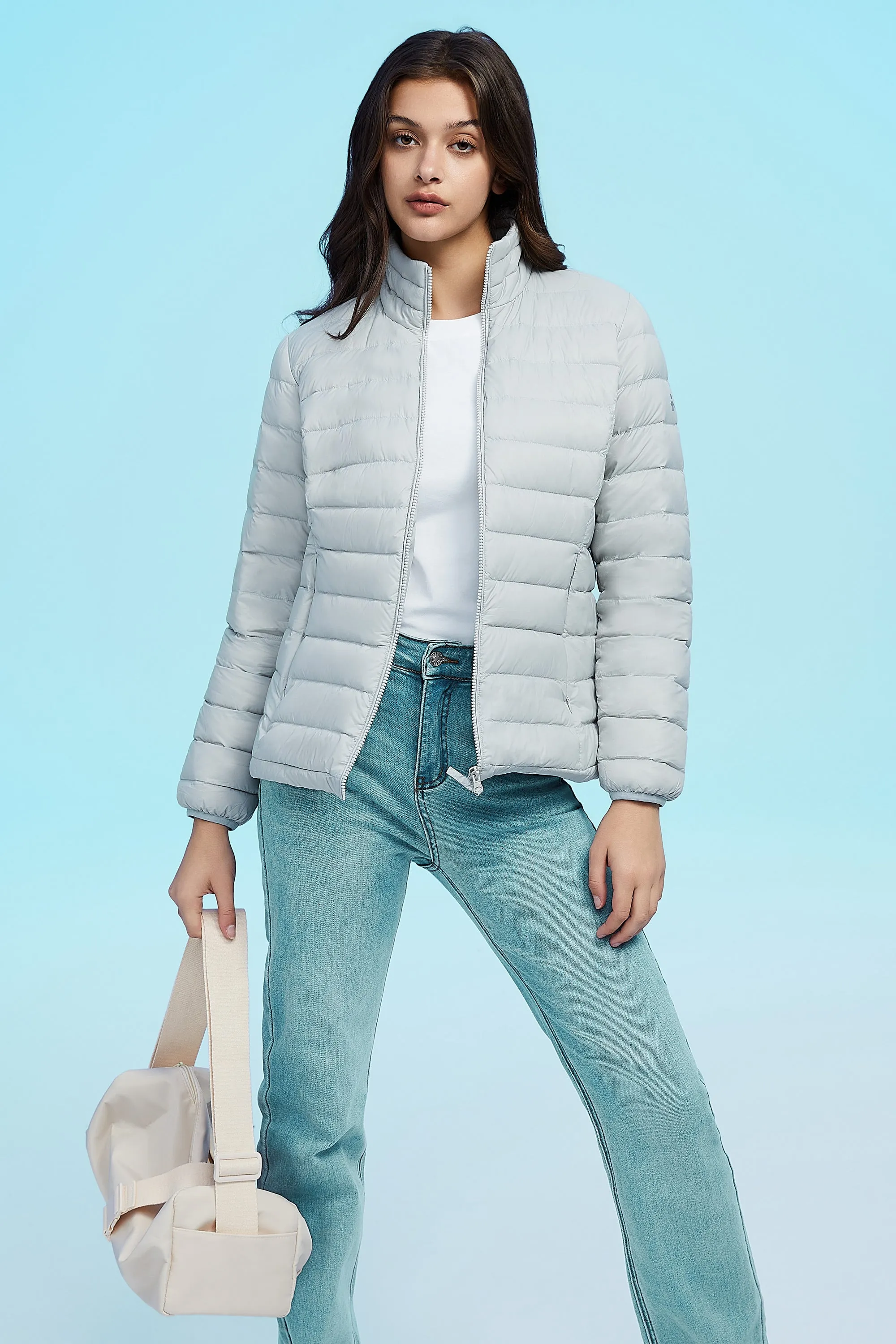 Lightweight Quilted Packable Down Jacket