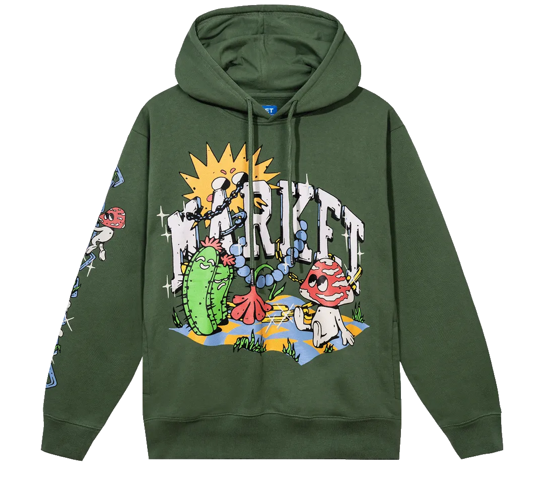 Market Fantasy Farm Pullover Hood