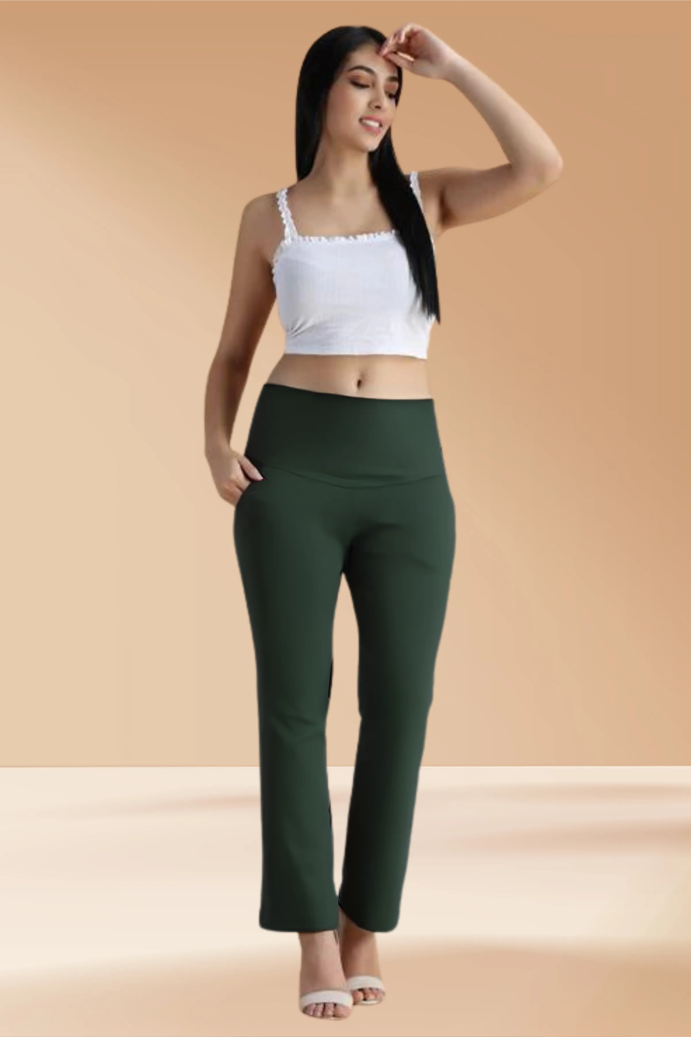 Mehandi Tummy Tucker Pants