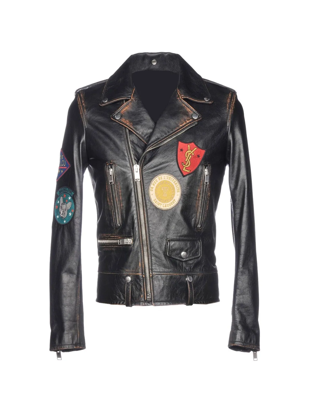 Men Biker Leather Jacket