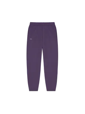 Mens DNA Barrel-Leg Track Pants—blackberry