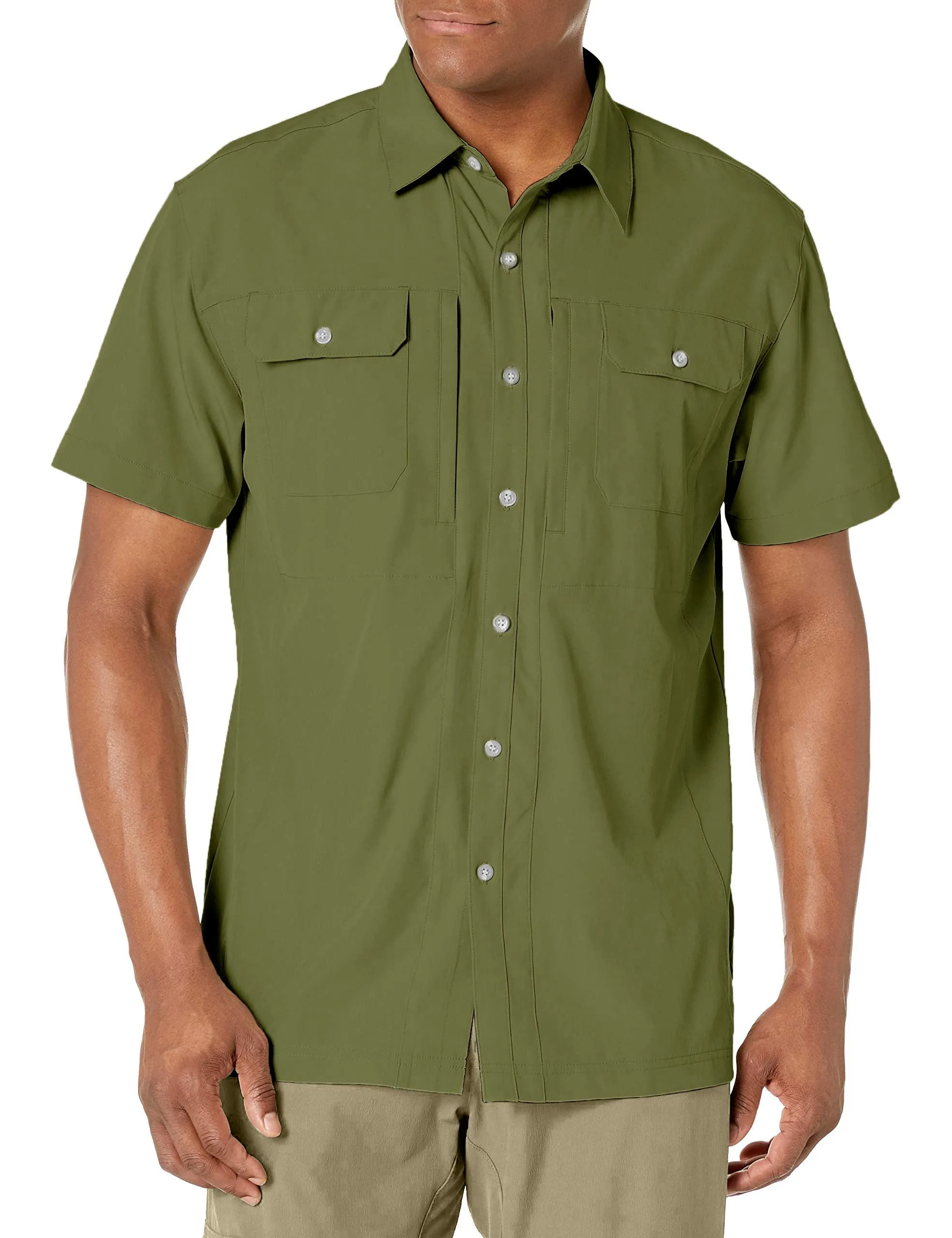 Men's Lightweight Short Sleeve Quick Dry Stretch Shirt