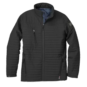 MEN’S STORM CREEK ECO-INSULATED QUILTED JACKET- Pleather Mono Patch