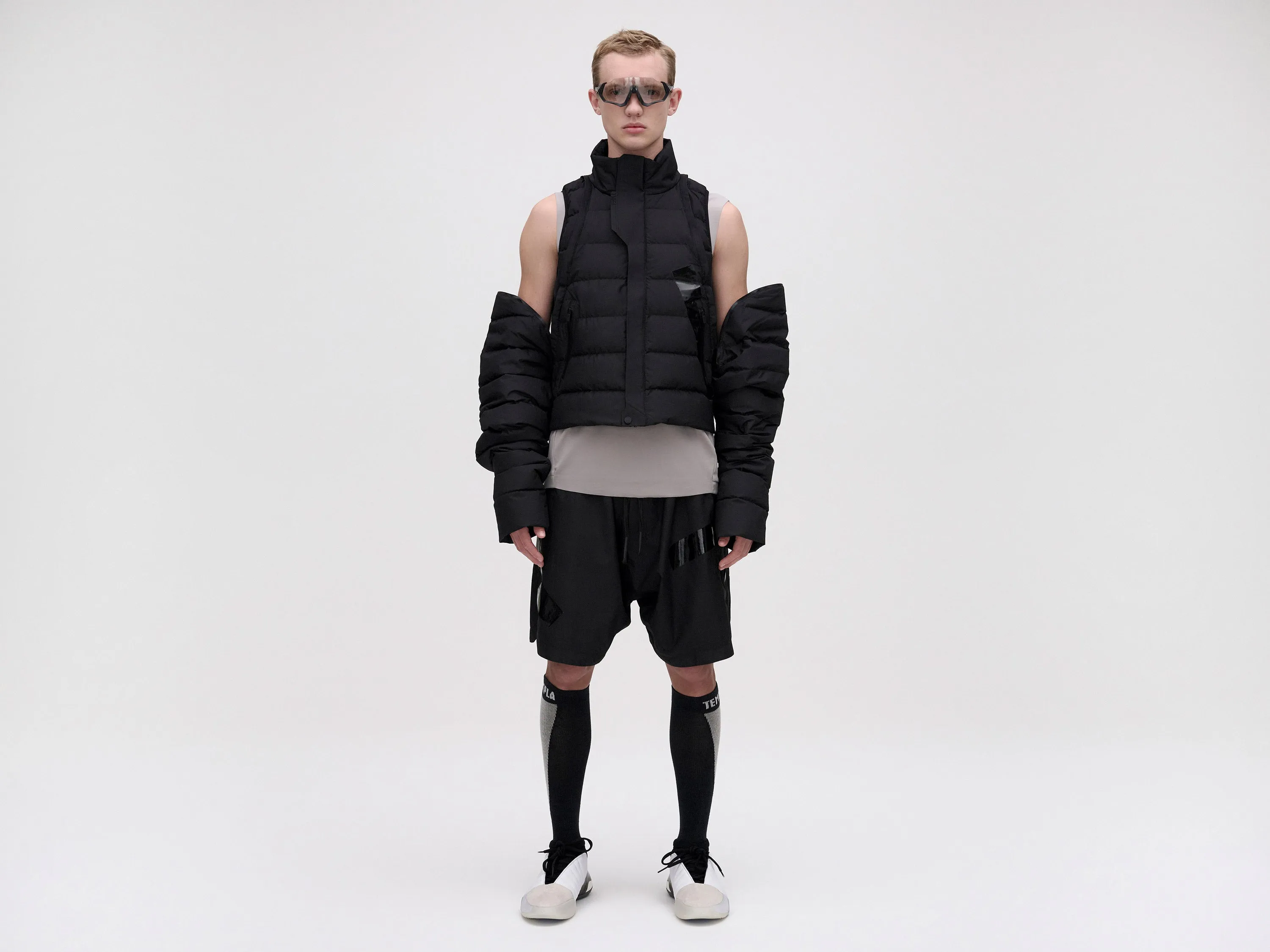 MODULAR DOWN JACKET - BLACK