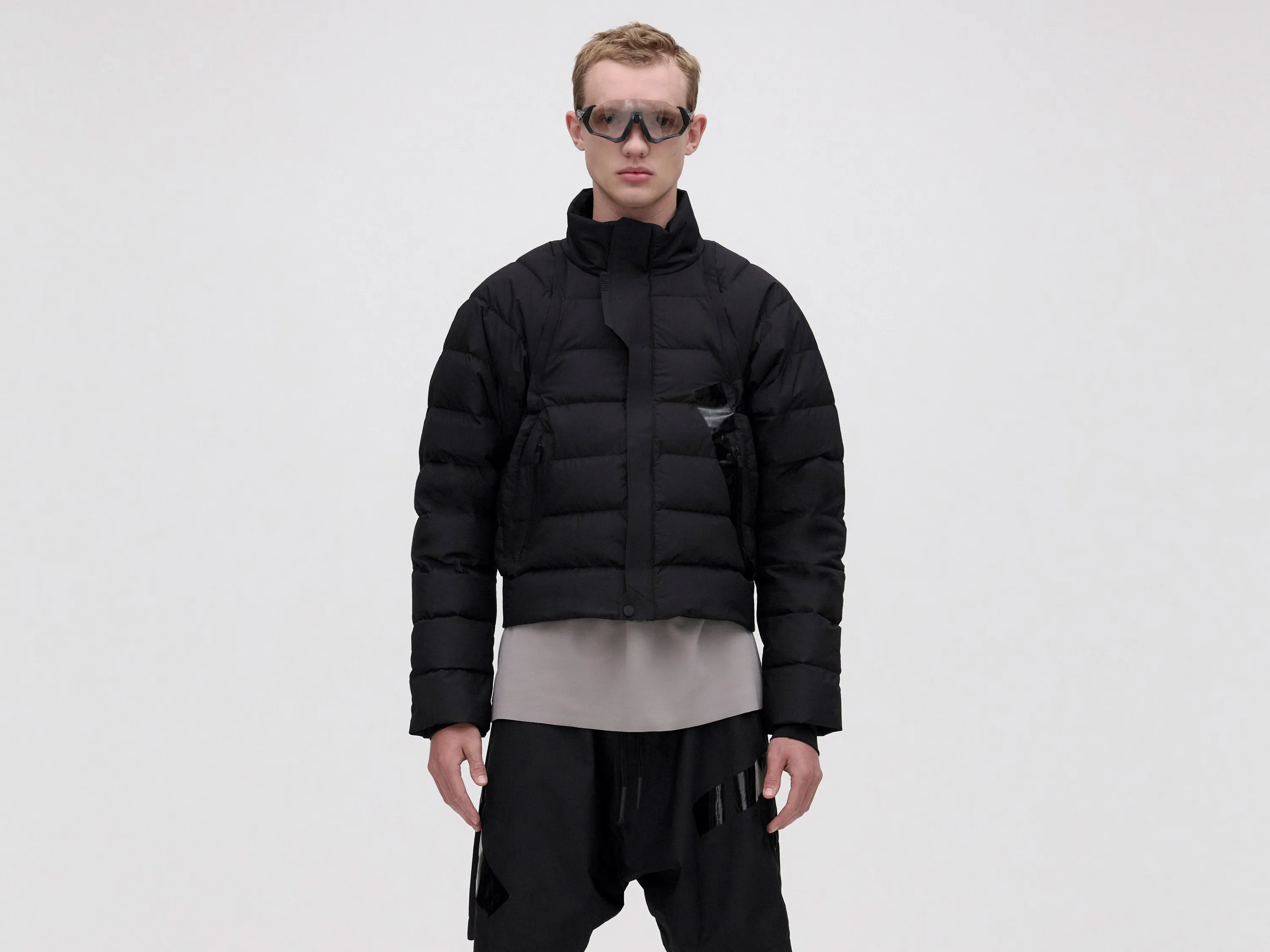 MODULAR DOWN JACKET - BLACK