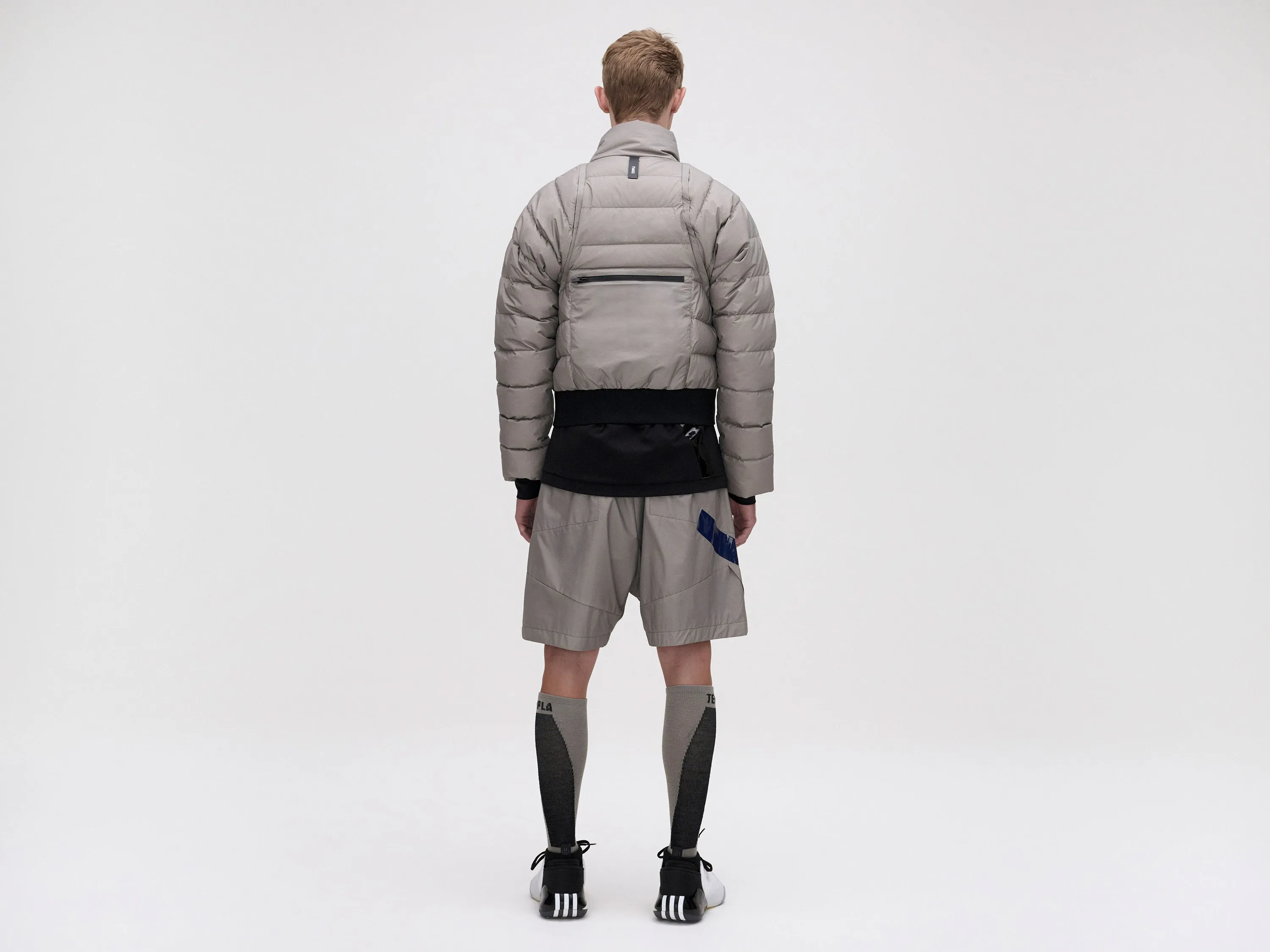 MODULAR DOWN JACKET - Slate