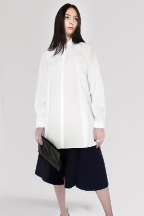 Origami Unisex Bellini Cotton Shirt / White