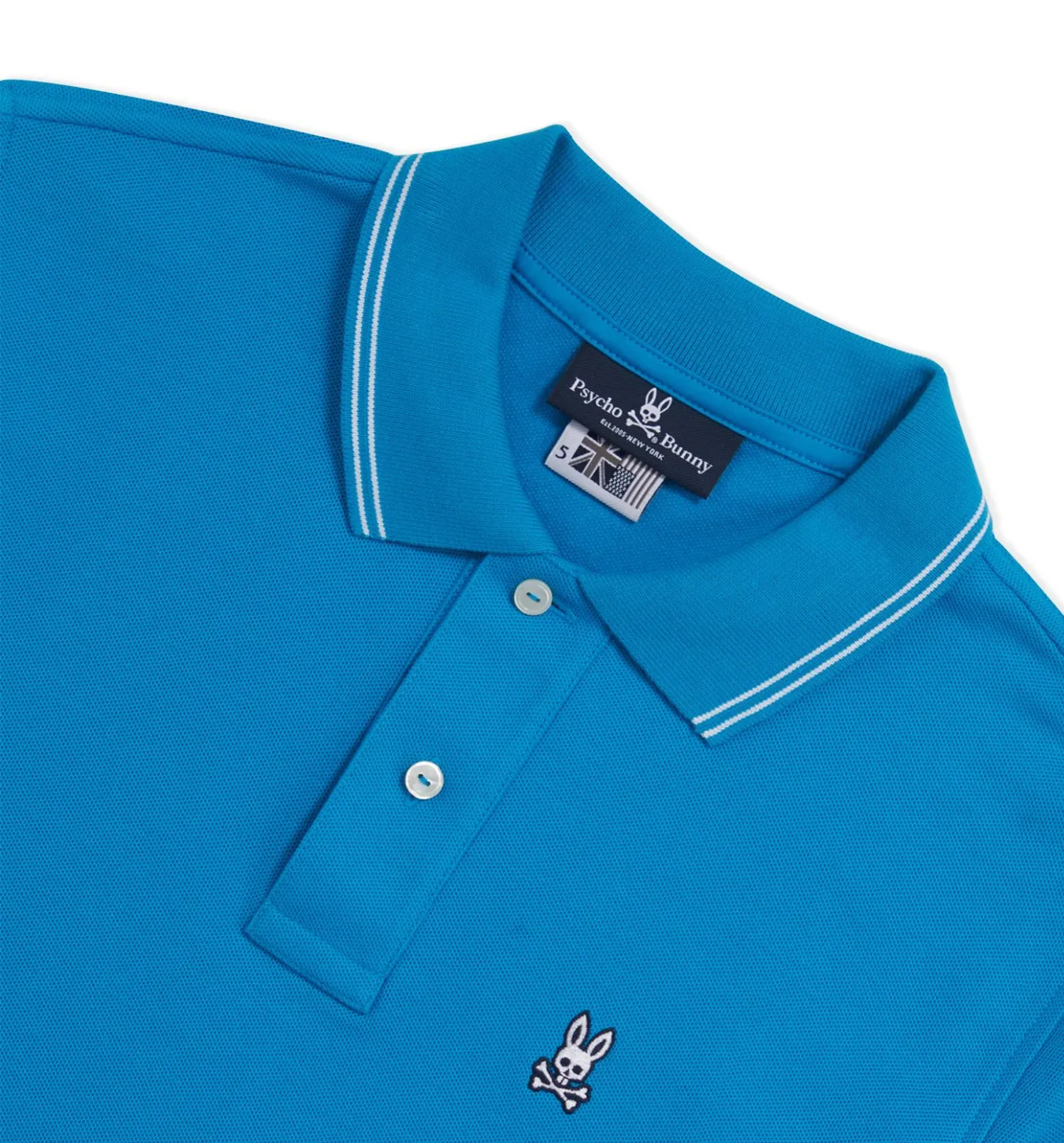 Psycho Bunny Logan Polo - Seaport Blue