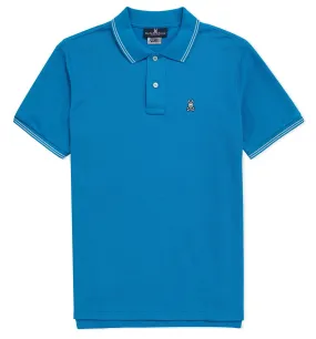 Psycho Bunny Logan Polo - Seaport Blue