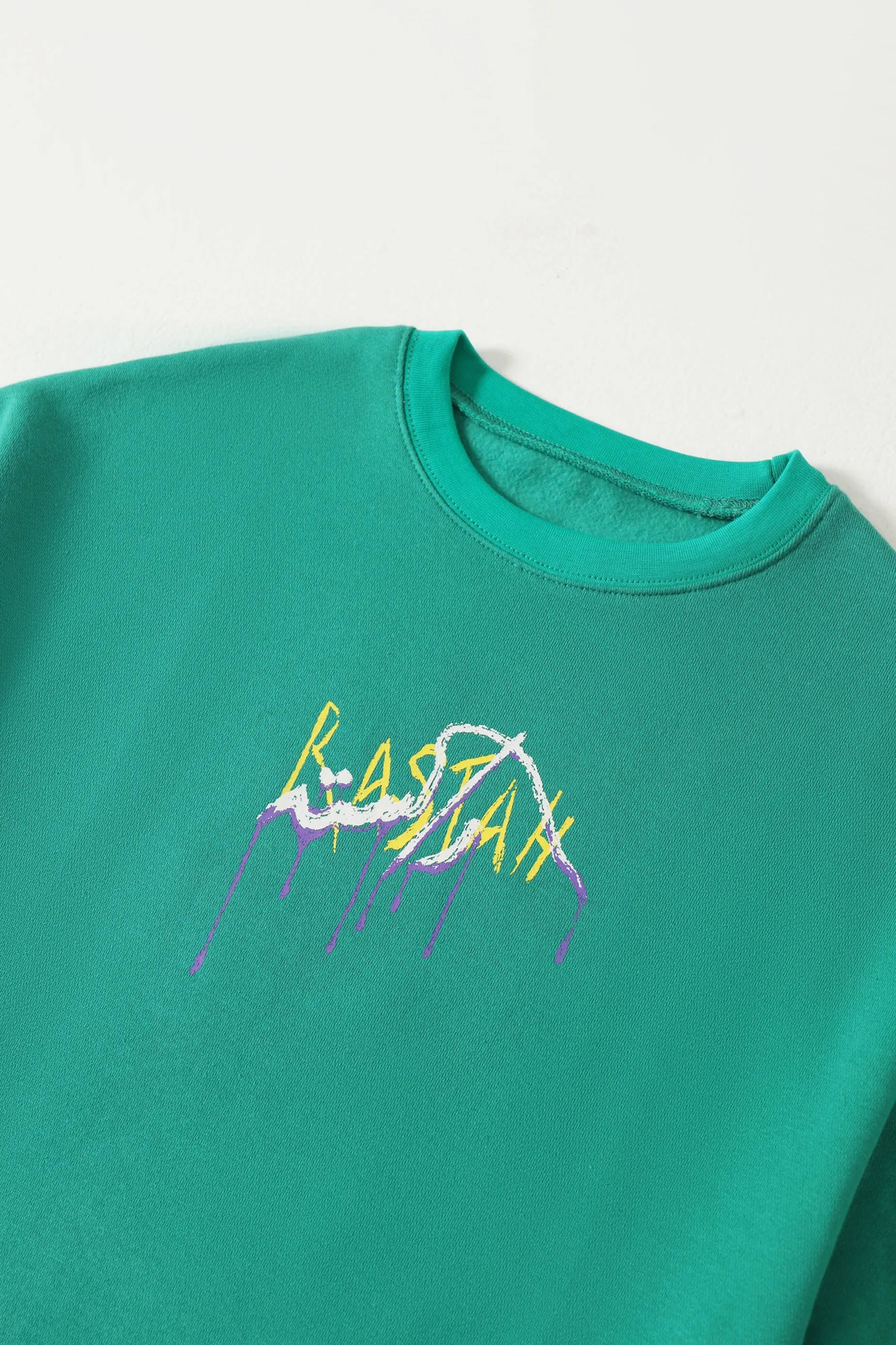 "THE INTROSPECTIVE VAMPIRE" SEA GREEN T-SHIRT