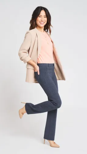 Straight-Leg | Two-Pocket Dress Pant Yoga Pants (Marine Lynen)