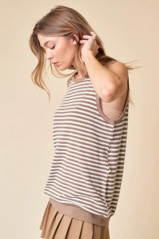 Textured Knit Tank Tops - 3 Colors!