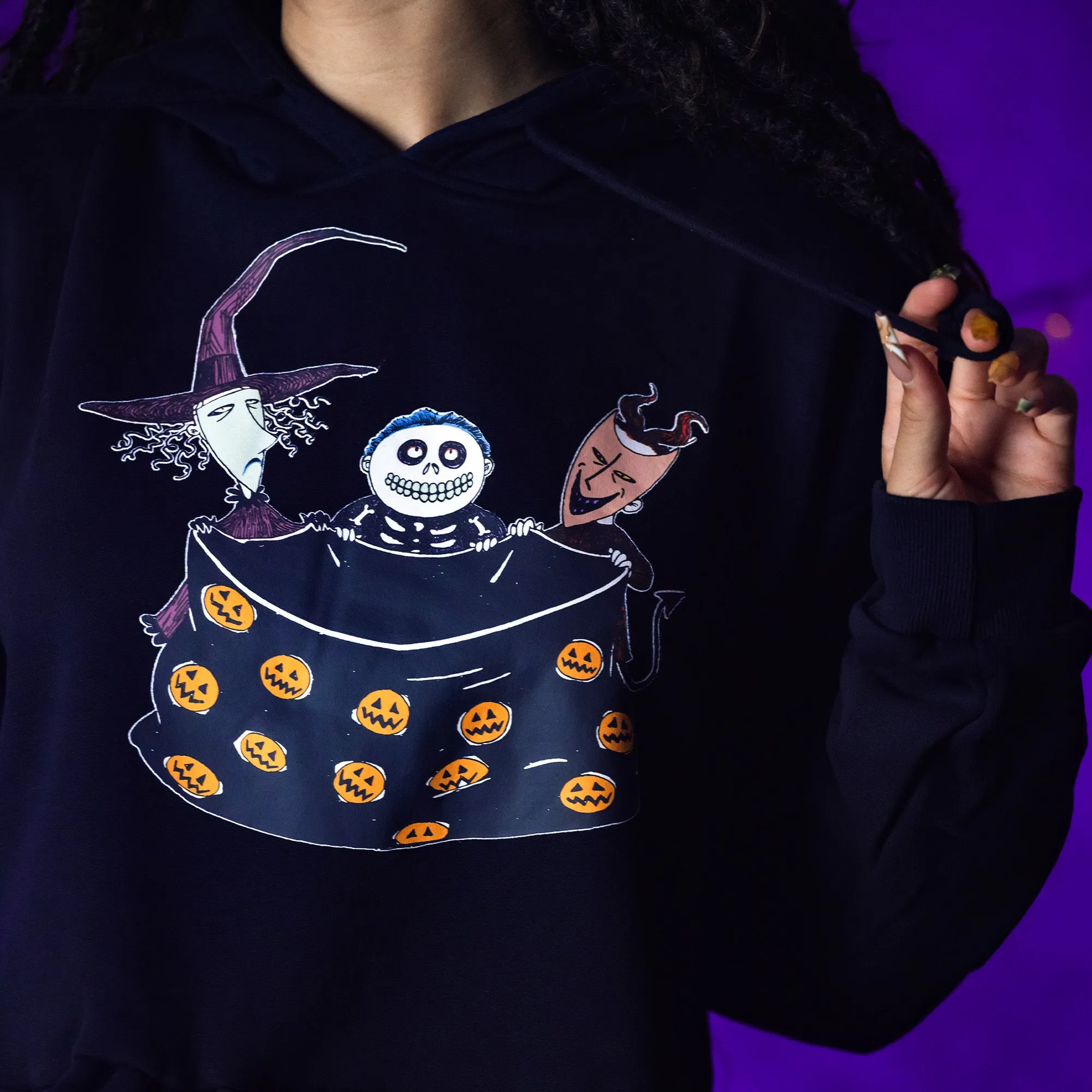 Trick or Treaters Ruffle Hoodie