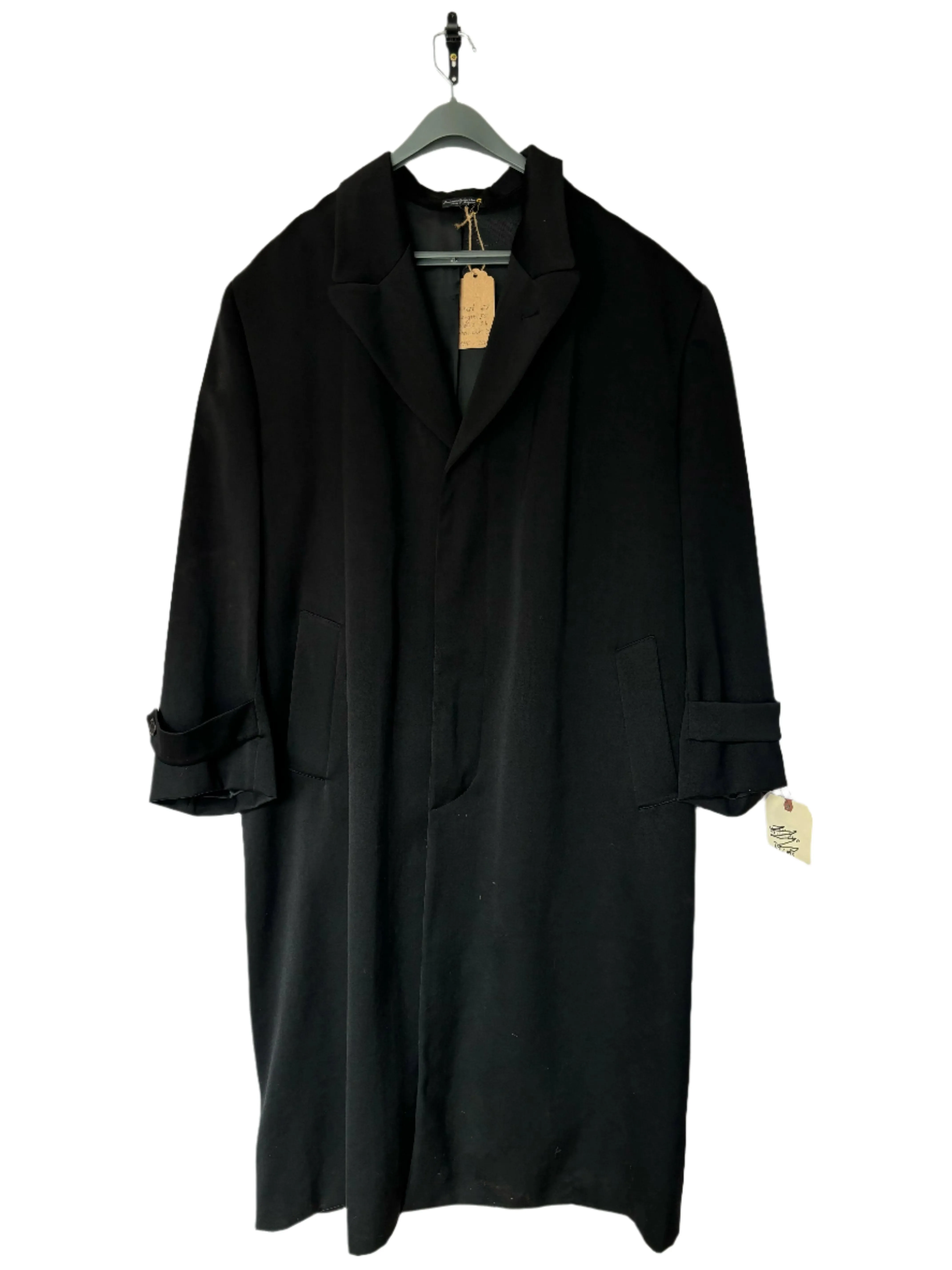 Vintage Black Trench Coat