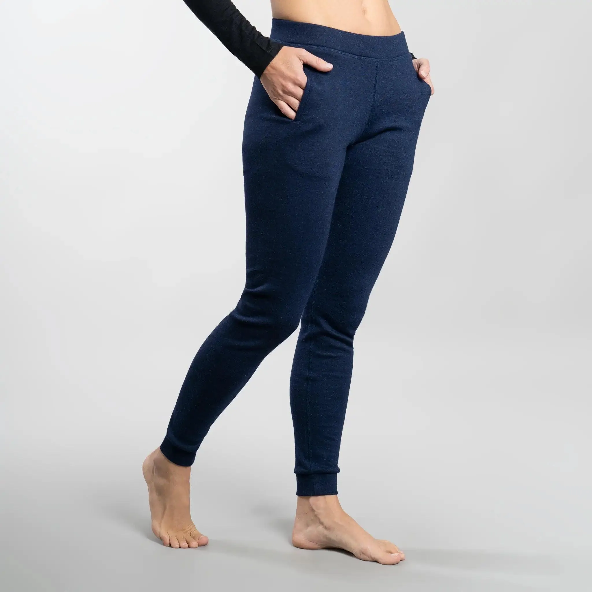 Women's Alpaca Wool Sweatpants: 420 Midweight