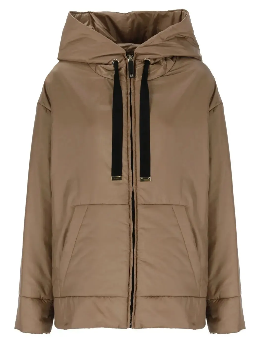 Women’s Drawstring Hooded Padded Jacket